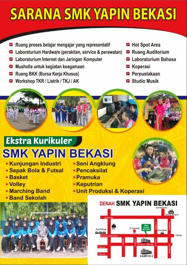 PPDB Online SMK Yapin Bekasi 2020