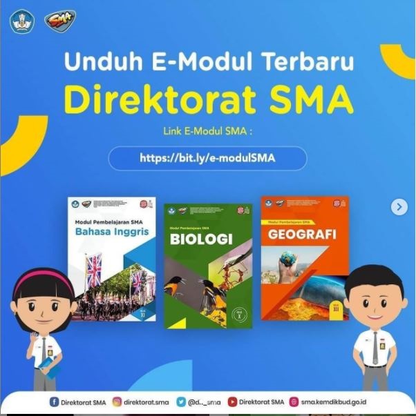 Download E-Modul SMA Terbaru dari Kemdikbud.ri 2020