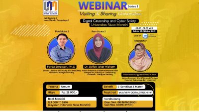 Webinar Visiting dan Sharing