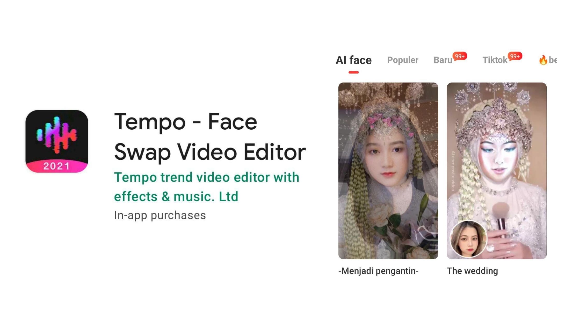 aplikasi edit video make up pengantin