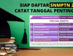 Siap Daftar SNMPTN 2022? Catat Tanggal Pentingnya