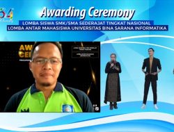 Rektor Universitas BSI Buka Awarding Ceremony HUT BSI ke-34