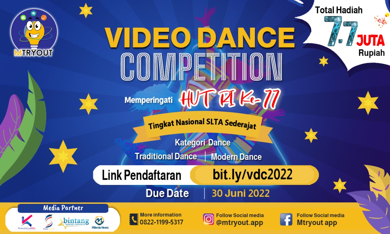Online Modern Dance and Traditional Dance Comptetition