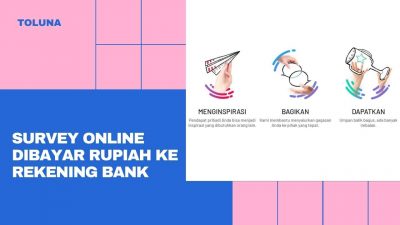 toluna survey online dibayar rupiah ke rekening bank