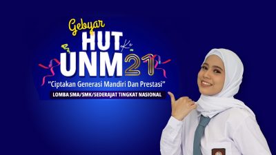 Gebyar HUT ke-21 UNM Akan Gelar Perlombaan Dengan Total Hadiah 21 Juta