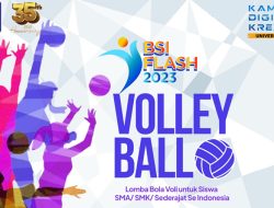 Ikuti Lomba Voli BSI FLASH 2023, Raih Hadiah dengan Total 35 Juta Rupiah
