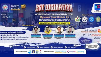 BSI Digination 2023 Hadir Dari Kolaborasi Kampus Digital Kreatif Bersama Startup Partners