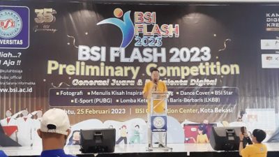 Universitas BSI Sukses Gelar BSI FLASH 2023 Dalam Menyambut HUT BSI Ke-35,