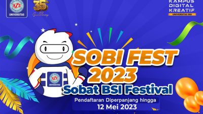 Pendaftaran Sobi Fest 2023 Diperpanjang, Buruan Daftar Sebelum Berakhir Lagi!
