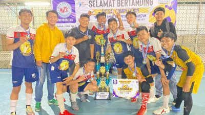 SMK Al Muhtadin Jadi Juara 2 Cabor Futsal di BSI FLASH 2023 Sport Competition Kota Depok
