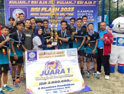 SMK Jaya Buana Raih Juara 1 BSI Flash 2023 Sport Competiton Tangsel Cabor Voli