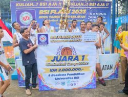 Pelatih SMKN 2 Kota Tangerang Bangga Anak Didiknya Jadi Juara Sport Competition BSI Flash 2023