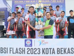 Sebagai Juara ke 2, Tim Voli SMAN 1 Setu Akui BSI FLASH 2023 Event yang Keren