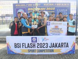 Harus Puas, SMK Yadika 1 Jadi Juara 2 Basketball Competition BSI Flash 2023 DKI Jakarta