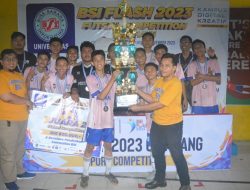 SMK Garuda Nusantara Harus Pulang dengan Gelar Juara 2 Kompetisi Futsal BSI Flash 2023 Cikarang