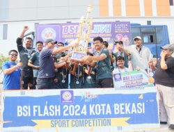 SMAN 14 Bekasi Sukses Raih Juara 2 BSI Flash Futsal Competition 2024 Bekasi