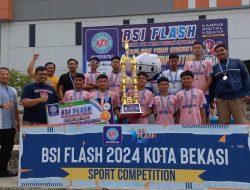 SMK Garuda Nusantara Raih Juara 1 BSI Flash Volleyball Competition 2024 Bekasi