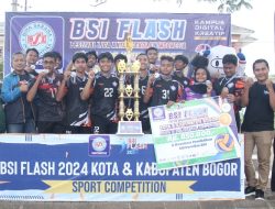 SMAN 1 Citereup Sabet Titel Juara 2 BSI Flash 2024 Sport Competition Bogor Cabor Voli