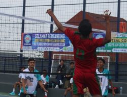 Kontestan Kompetisi Bola Voli BSI Flash 2024 Sport Competition Bogor