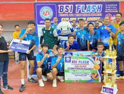 Pertahankan Prestasi, SMA Al Nur Cibinong Kembali Juara 1 Volleyball Competition BSI FLASH 2024 Kota Depok