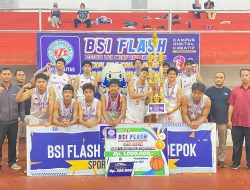 SMA Yapemri Depok Sukses Raih Juara 1 Basketball Competition BSI FLASH 2024 Depok